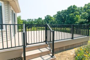 heavenly decks installs gates for your porch